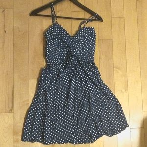 DizzyLissy blue polkadot dress